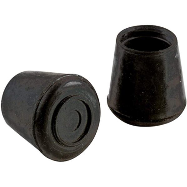 Tip Furniture Leg Black 5/8In, Shepherd Hardware, Mfr#: 9759